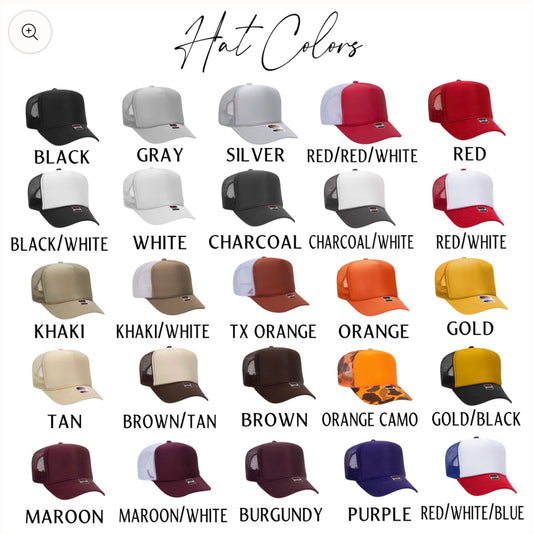Hairstylist Customized Trucker Hat