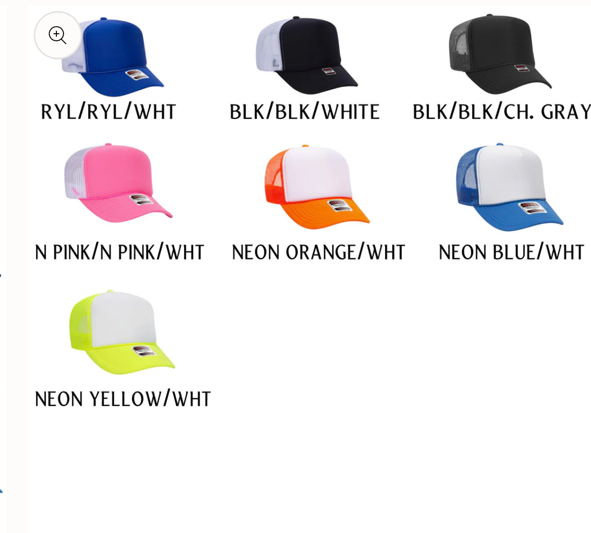 Lash Artist Customized Trucker Hat