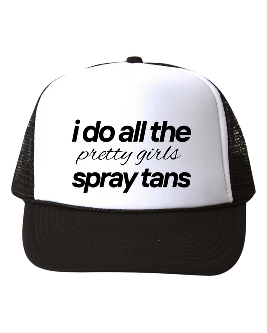 Spray Tan Artist Customized Trucker Hat